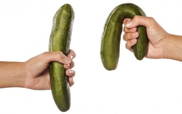 mabuti at mahina ang lakas gamit ang halimbawa ng mga pipino